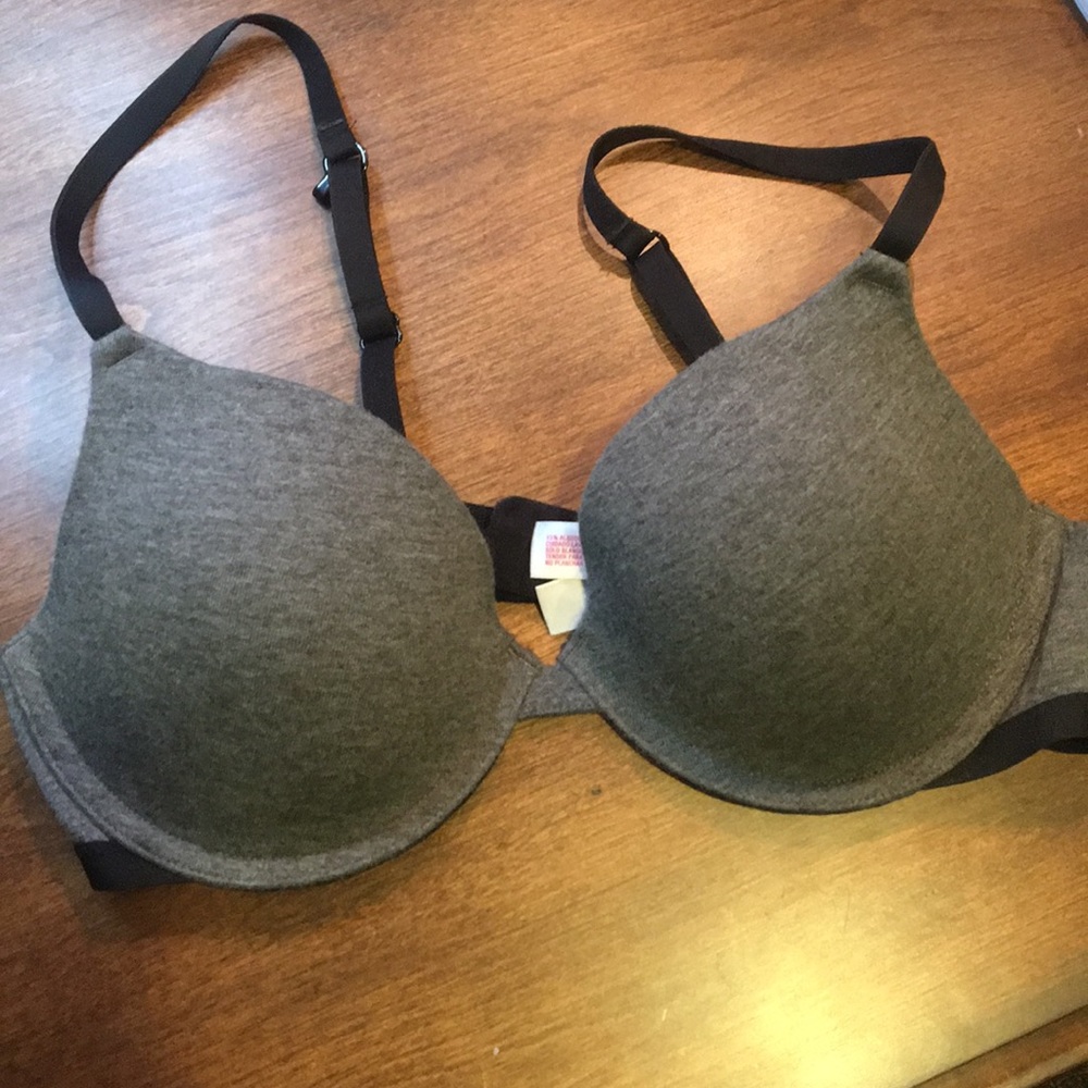 Gray Bra